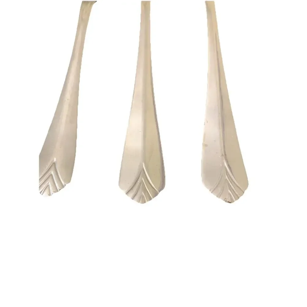 Cambridge KARLA Flatware Stainless Steel Mixed Lot 4 Pc Forks & Spoon Silver